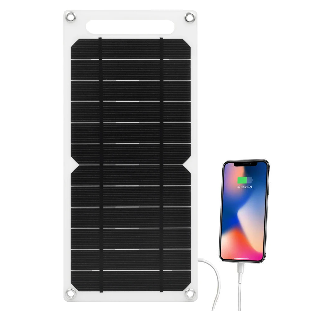 SUNWALK 6 Вт 5 В Гибкая солнечная панель зарядное устройство 1A солнечная батарея зарядное устройство с USB выход Зарядка для сотового телефона/power Bank