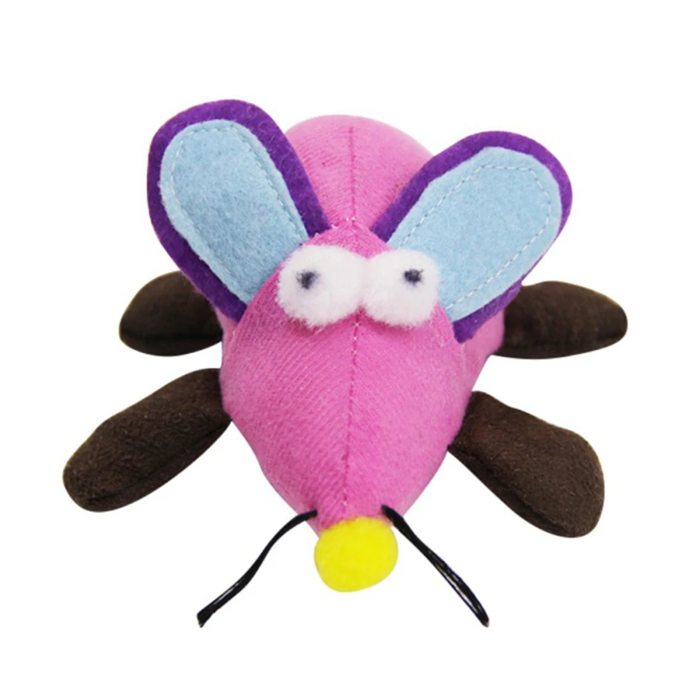 Милая игрушка для питомца плюшевая Большое Ухо ложная мышь мини интерактивная