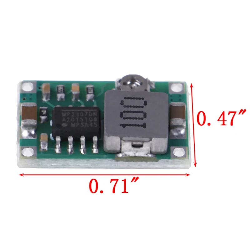 

5pcs 3A MINI DC-DC STEP DOWN CONVERTER VOLT REGULATOR 5V-23V TO 3.3V 6V 9V 12V