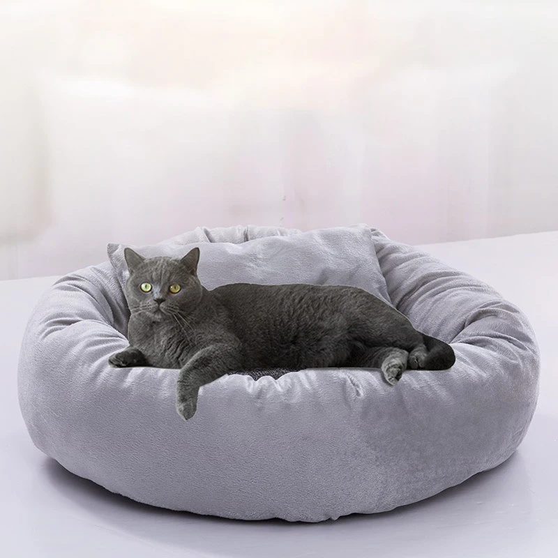 Домик для кошачьего туалета диаметр (40 см) кровать домашнего питомца круглые