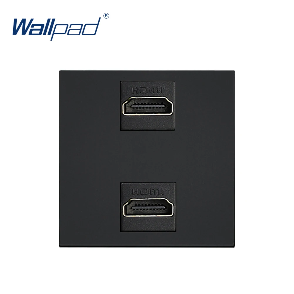 Двойная функция розетки HDMI ключ для модуля только 52*52 мм Wallpad 2 HIDMI настенная