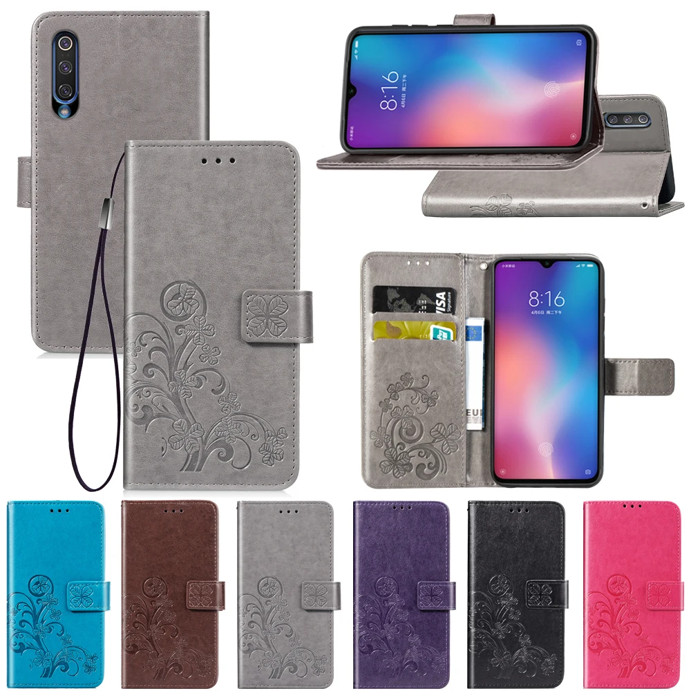 Для xiaomi mi 9 Флип кожаный чехол 9se задняя крышка ударопрочный кошелек для SE 9SE