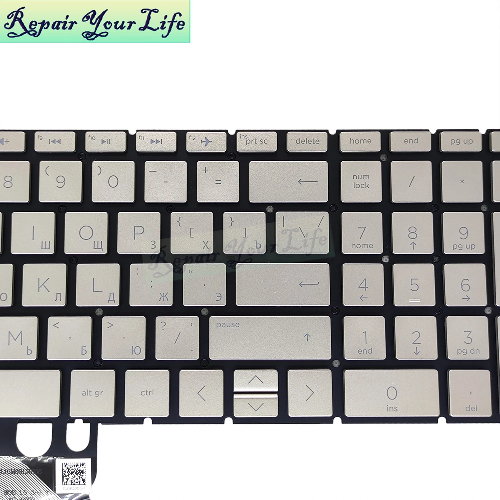 Клавиатура для ноутбука HP Pavilion 15-DA 15-DB 15-DF 15-DX 15-DW L13320-251 Русская раскладка TPN-C135 TPN-C136