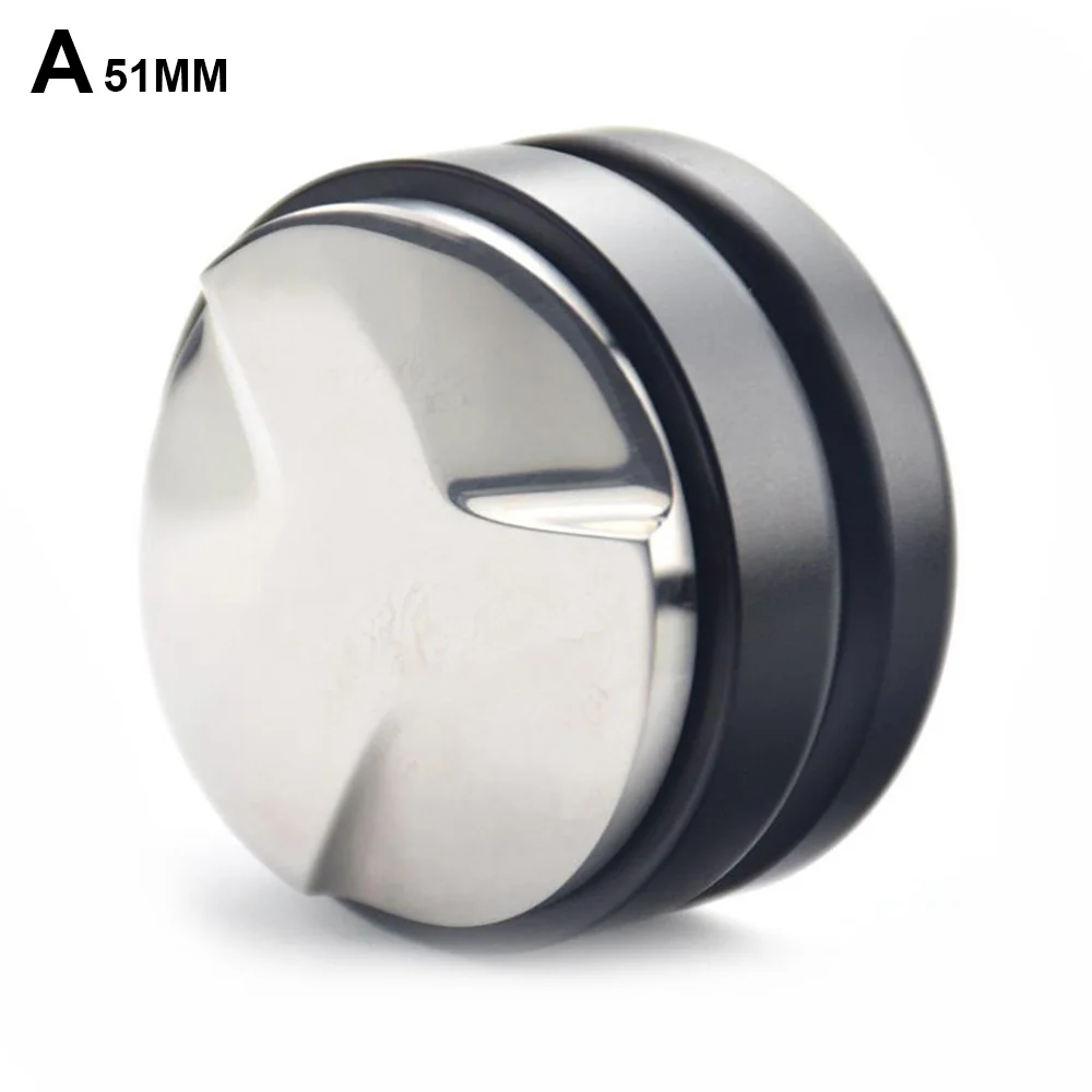 

304 Stainless Steel Coffee Tamper 51MM 53MM 58MM Coffee Distributor Coffee Powder Hammer Customized Coffee Accessories