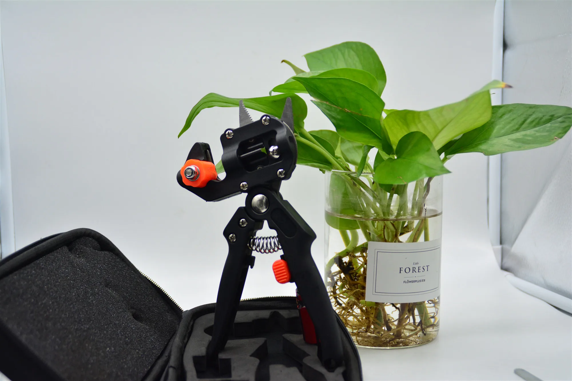 1 шт. черный нож для прививки многофункциональный прививания фруктовых деревьев