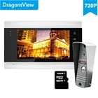 Беспроводная система видеодомофона Dragonsview, 7 дюймов, Wi-Fi, 720P