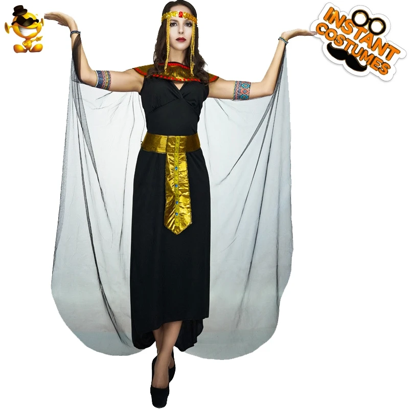 Женская гигипетская Клеопатра на Хэллоуин одежда костюмы маскарадный костюм для