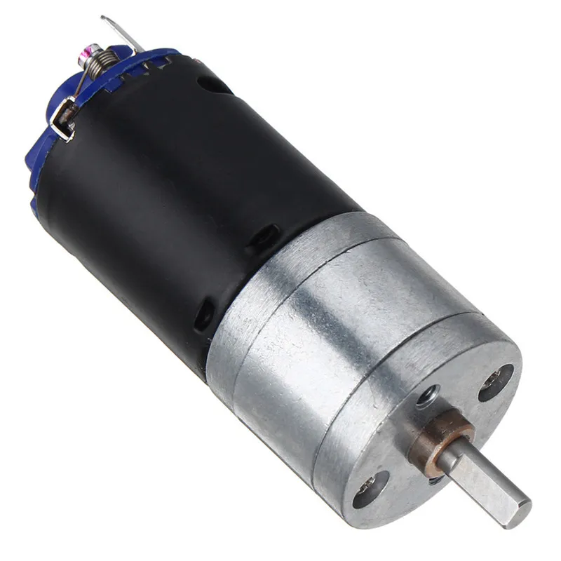 Щеточный двигатель RBRC GM25-370 DC 12 В вал 4 мм для MN-90 RC Q60 Q61 WPL B14 B16 B24 B36 C14 C24 1/16 запасные