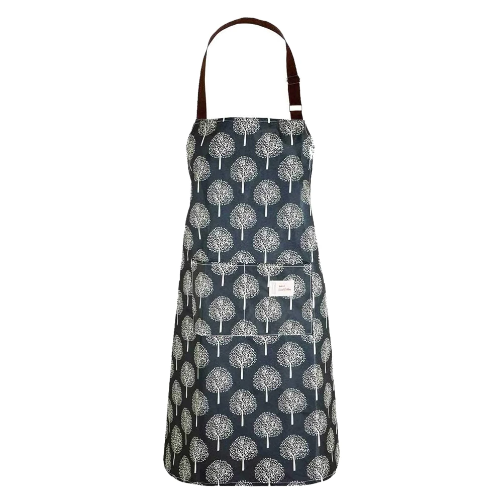 

Kitchen Adjustable Waterproof Aprons Multi Pockets Multipurpose Work Apron For Bar Restaurant Grill Cafe Barbecue Milk Tea Shop