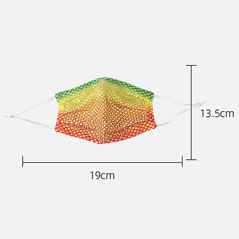 Новые модные блестящие Роскошные ювелирные изделия стразы маска с бриллиантами