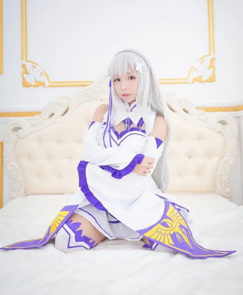 Парик женский для косплея из аниме Re:Zero Start Life in other World |