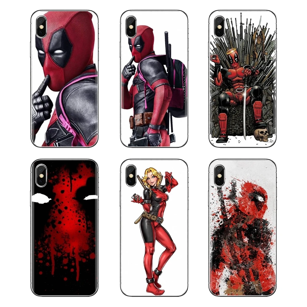 Soft Shell Крышка крутой Дэдпул из Вселенной Марвел Coque для huawei G7 G8 P7 P8 P9 P10 P20 P30 Lite Mini Pro P