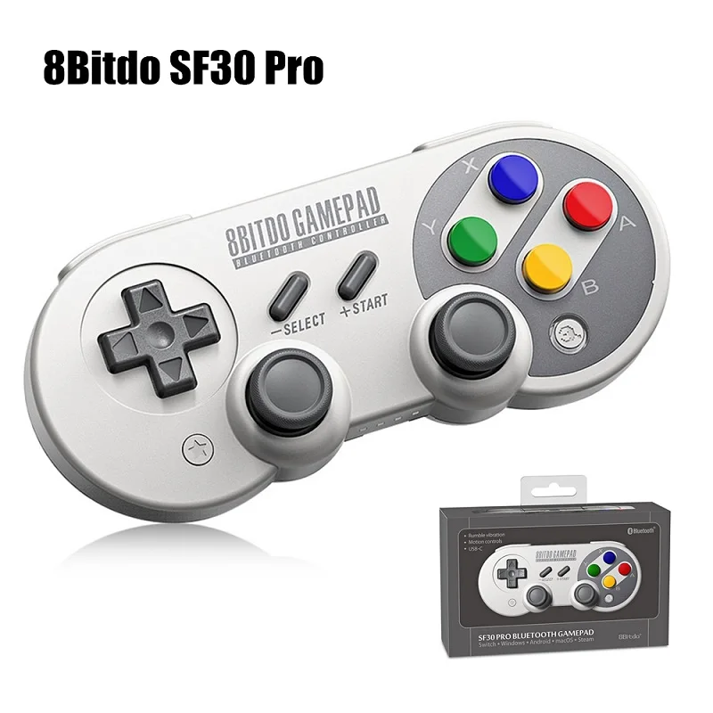 8bitdo SF30 Pro/SF30/SN30/SN30 Pro беспроводные Bluetooth геймпады контроллер Джойстик для Nintendo