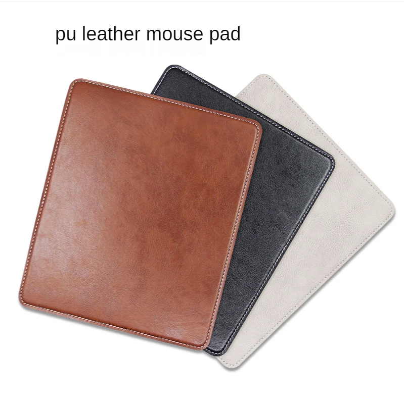 

Кожаный коврик для мыши, кожаный водонепроницаемый коврик для компьютера, ноутбука, подставка для мыши, нескользящий коврик для мыши