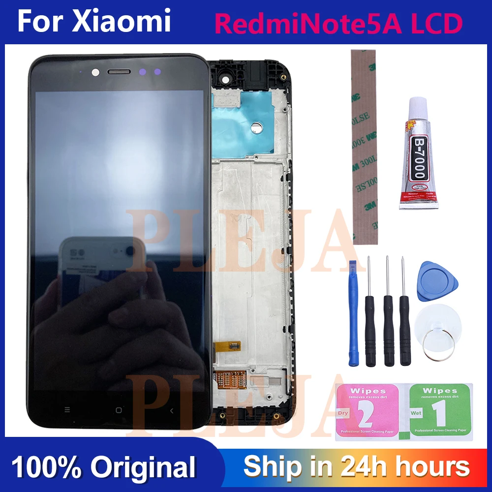 Новинка для Xiaomi Redmi Note 5A MDG6 / Prime MDG6S Полный ЖК дисплей + сенсорный экран дигитайзер