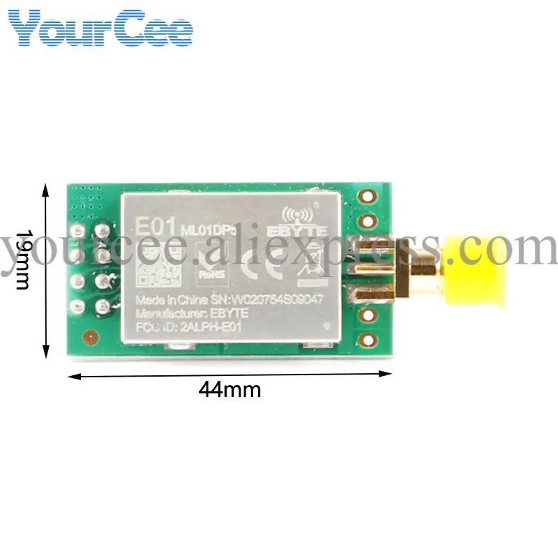 E01-2G4M27D E01-ML01DP5 nRF24L01P nRF24L01 PA LNA большой диапазон 2 4 ГГц SPI DIP IoT Wifi беспроводной модуль -