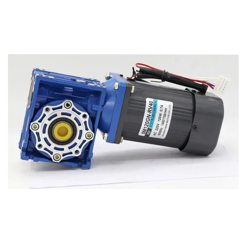 120W об/мин DC мотор-редуктор 220v AC регулировки скорости с большим вращающим моментом положительный и отрицательный небольшой мотор