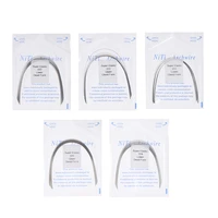 10pcsbag niti archwire dental orthodontics arch wire round super elastic