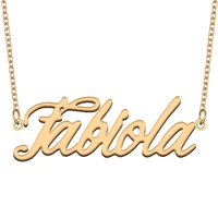 necklace with name fabiola for his her family member best friend birthday gifts on christmas mother day valentines day