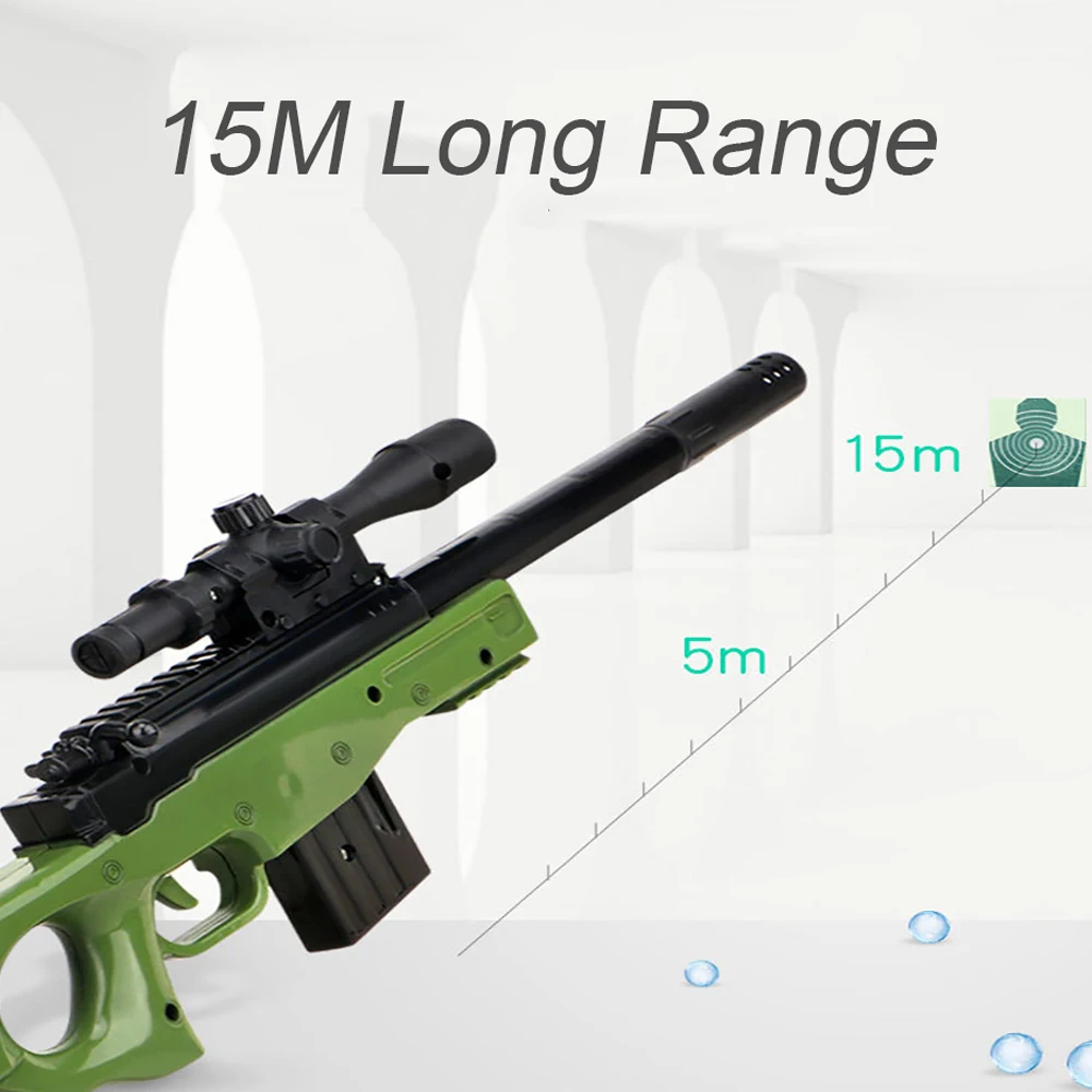 Пластиковый игрушечный пистолет для детей 98K AWM винтовка водяная пуля мальчиков