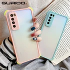 Противоударный чехол для Redmi Note 10Pro 9S 8 7 Pro 9A 9C K20 K30 Xiaomi Mi 11 10 Note Lite 9T простой матовый прозрачный чехол