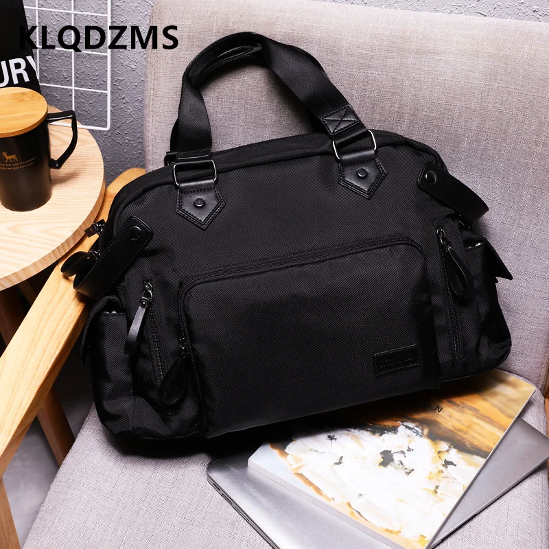KLQDZMS Multifunctional Shoulder Bags Men's Messenger Bag Simple Casual  Business Briefcases Unique Male  Handbag