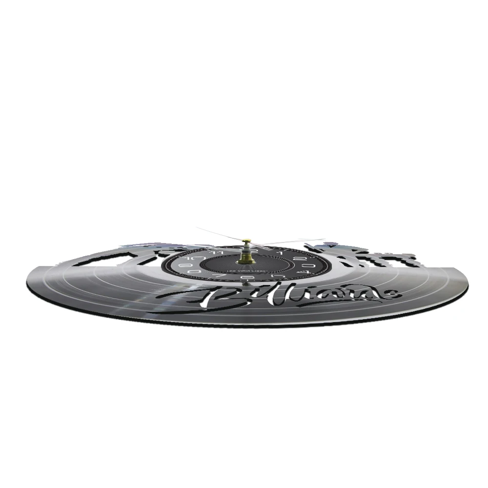 Декоративные настенные часы для бильярда снукер бильярдный стол виниловый