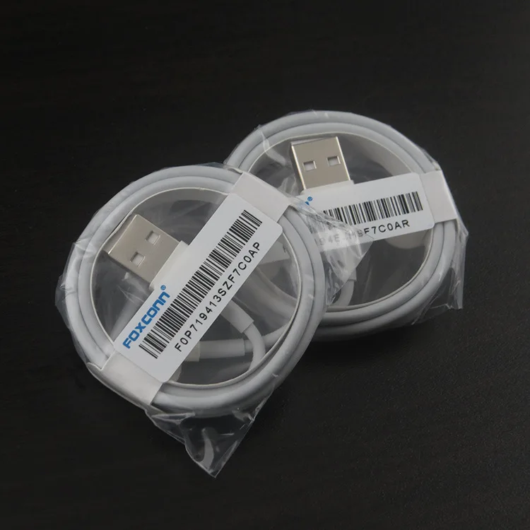 

10 шт. 5ic/8ic чип 1m/3ft E75 чип i7/i8 модель данных USB зарядный кабель для i5 6 7 8 plus X XS MAX XR с розничной упаковкой