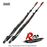 kingdom spinning fishing rods 102cm 152cm casting rod protection rope length adjustable for protection rods cap pole storage bag