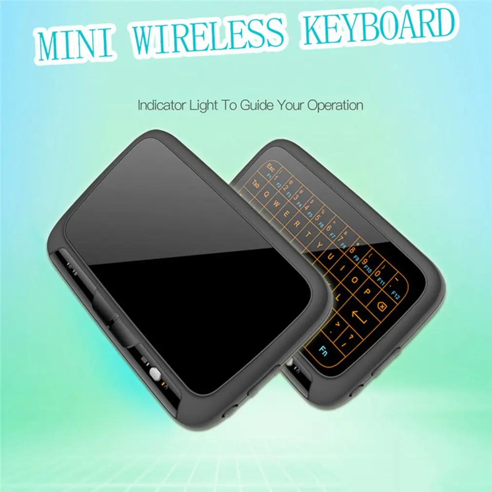 H18+ 2.4GHz Backlight Mini Wireless Keyboard Remote Touchpad Combo For Smart TV Android Box PC | Электроника
