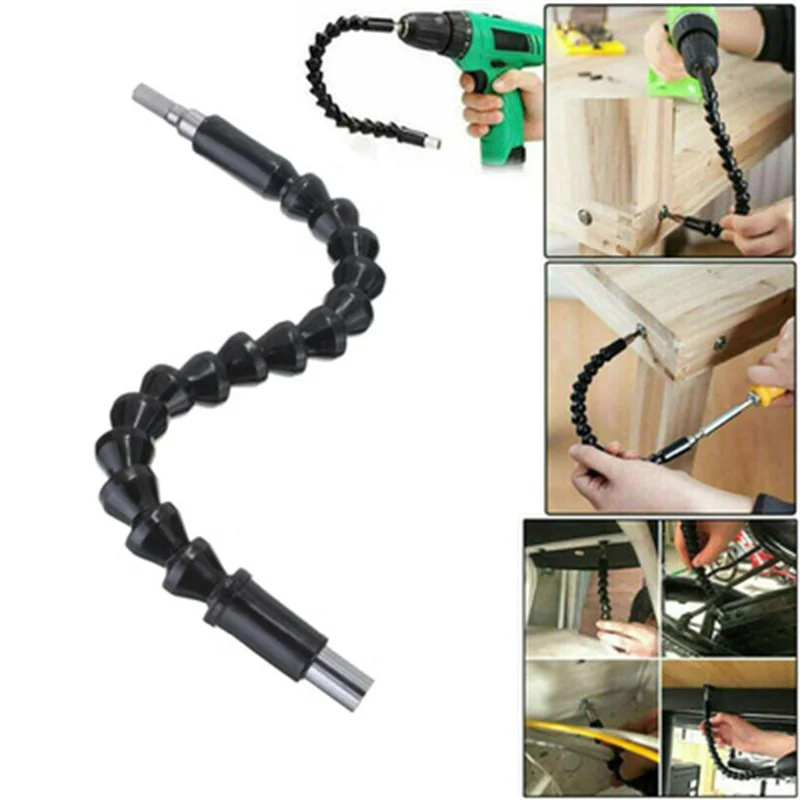 Electric Corner Device Combination Set Hexagon Handle Screwdriver Turning Tool Black Universal Soft Shaft Turner | Инструменты