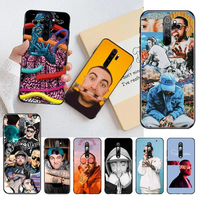 Мягкий Силиконовый ТПУ чехол CUTEWANAN Rapper Mac Miller для телефона Redmi Note 8 8A 7 6 6A 5 5A 4 4X 4A Go Pro