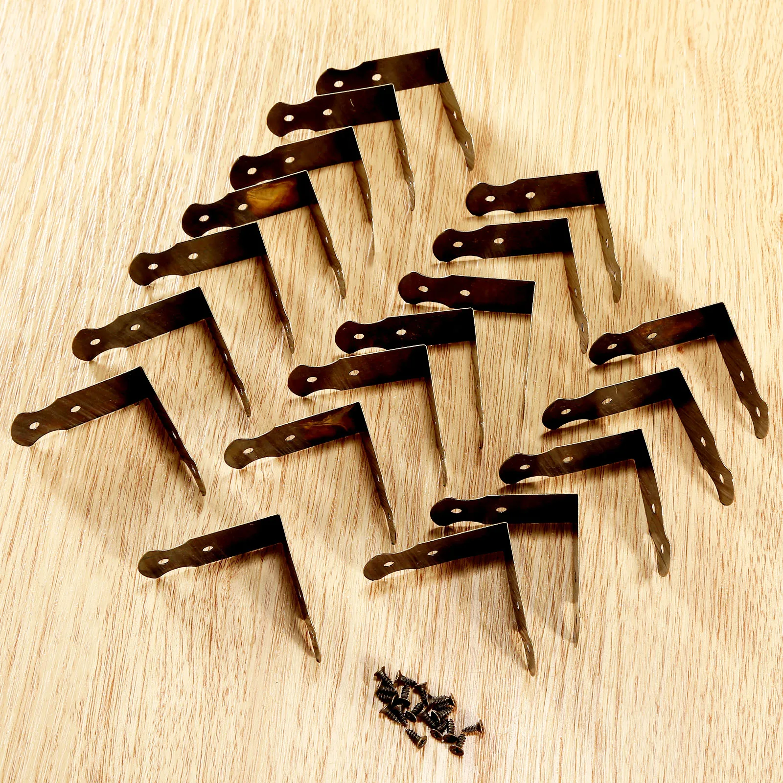 

Защитные уголки для мебели под античную бронзу, 20 шт., фурнитура для ювелирных изделий, основы для серег, сундук, Подарочная коробка, деревянные декоративные ножки, металлические ножки 45 мм/80 мм