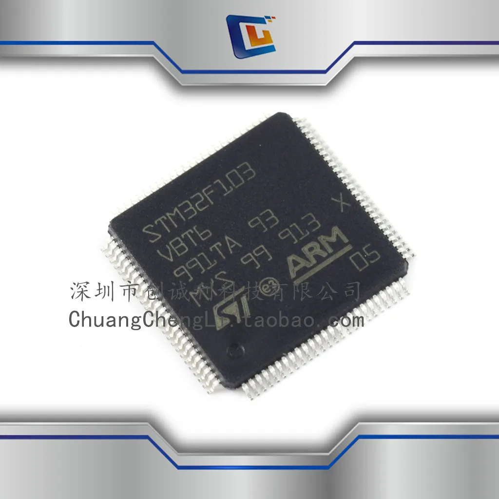 100% новый и оригинальный STM32F103VBT6 |