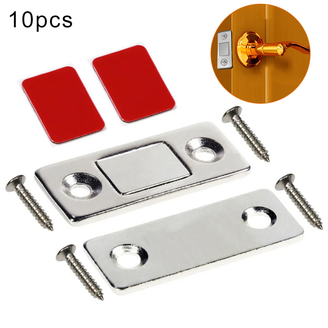 

Tool Door Catch 10 Set Accessories Cabinet Home Invisible Latch For Door Stoppers