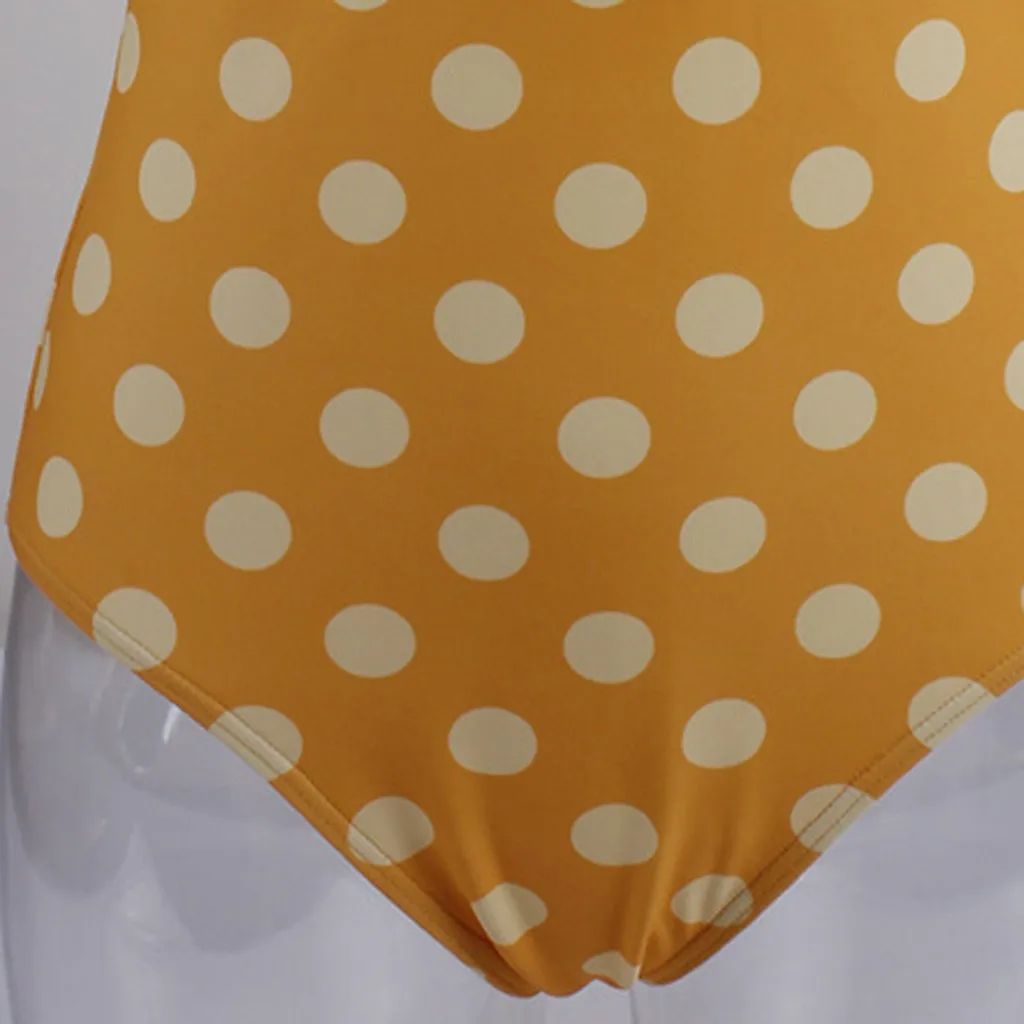 

SAGACE Swimsuit Women Sexy Retro Floral Print Bandage Backless Bathing Suit Female Summer V-Neck Halter Swimwear Plus Size