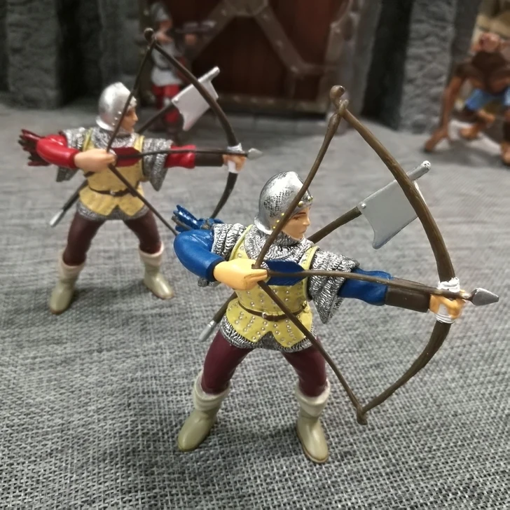 

Medieval soldier 3.75 English archer 1 / 18 ancient soldier 2pcs/set