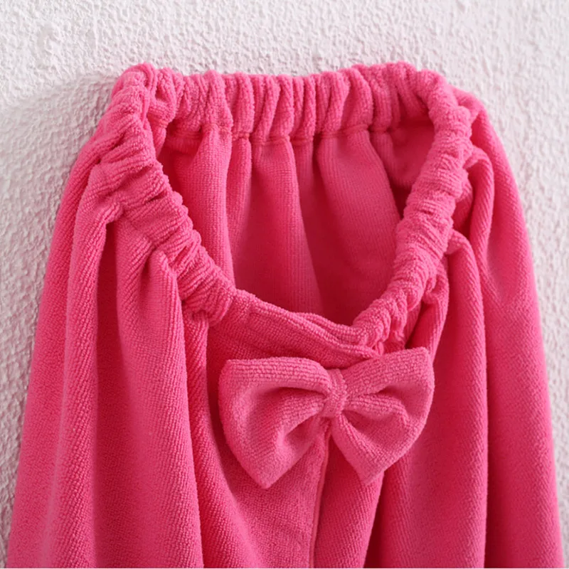 Очаровательное банное полотенце из микрофибры с милым бантом платье сексуальные