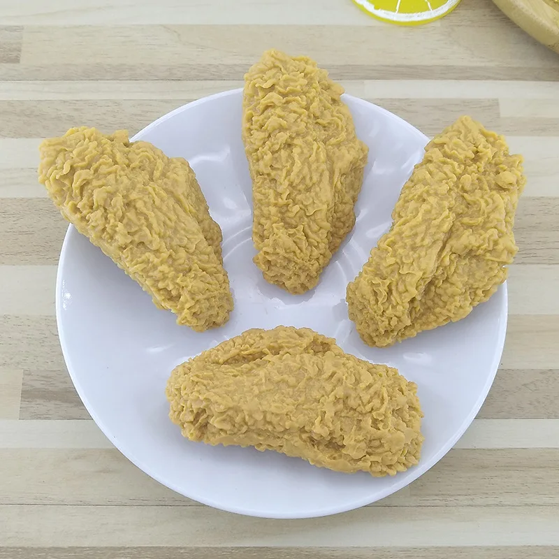 

Imitation Food Keychain French Fries Chicken Nuggets Fried Chicken leg Food Pendant Children's Toy Promotional Lady key chains