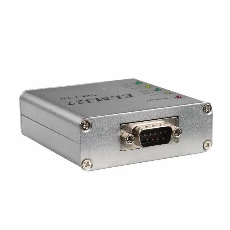 ELM327 USB металлический алюминиевый ELM 327 металлический чехол Elm 327 USB V1.5/V1.5a Поддержка всех OBD2 OBDII протоколов автомобильный диагностический сканер