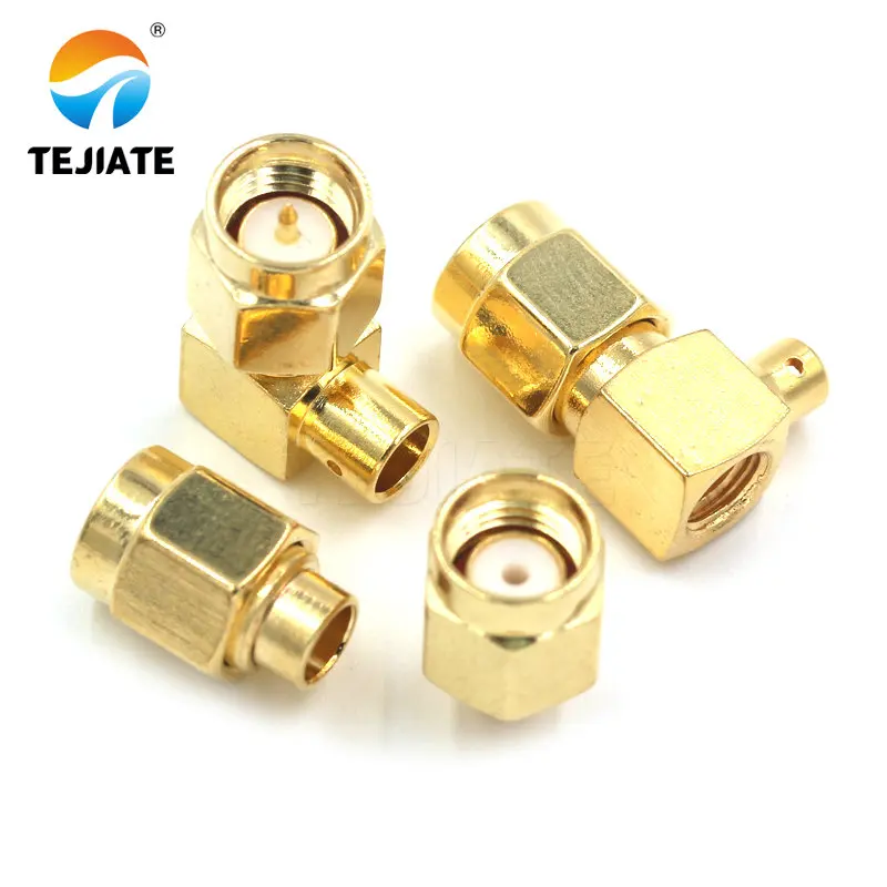 Разъем SMA JB2/JB3 JWB2/JWB3, Штекерный разъем, изогнутый/наполовину гибкий стальной сварочный адаптер, совместимый с RG402/405