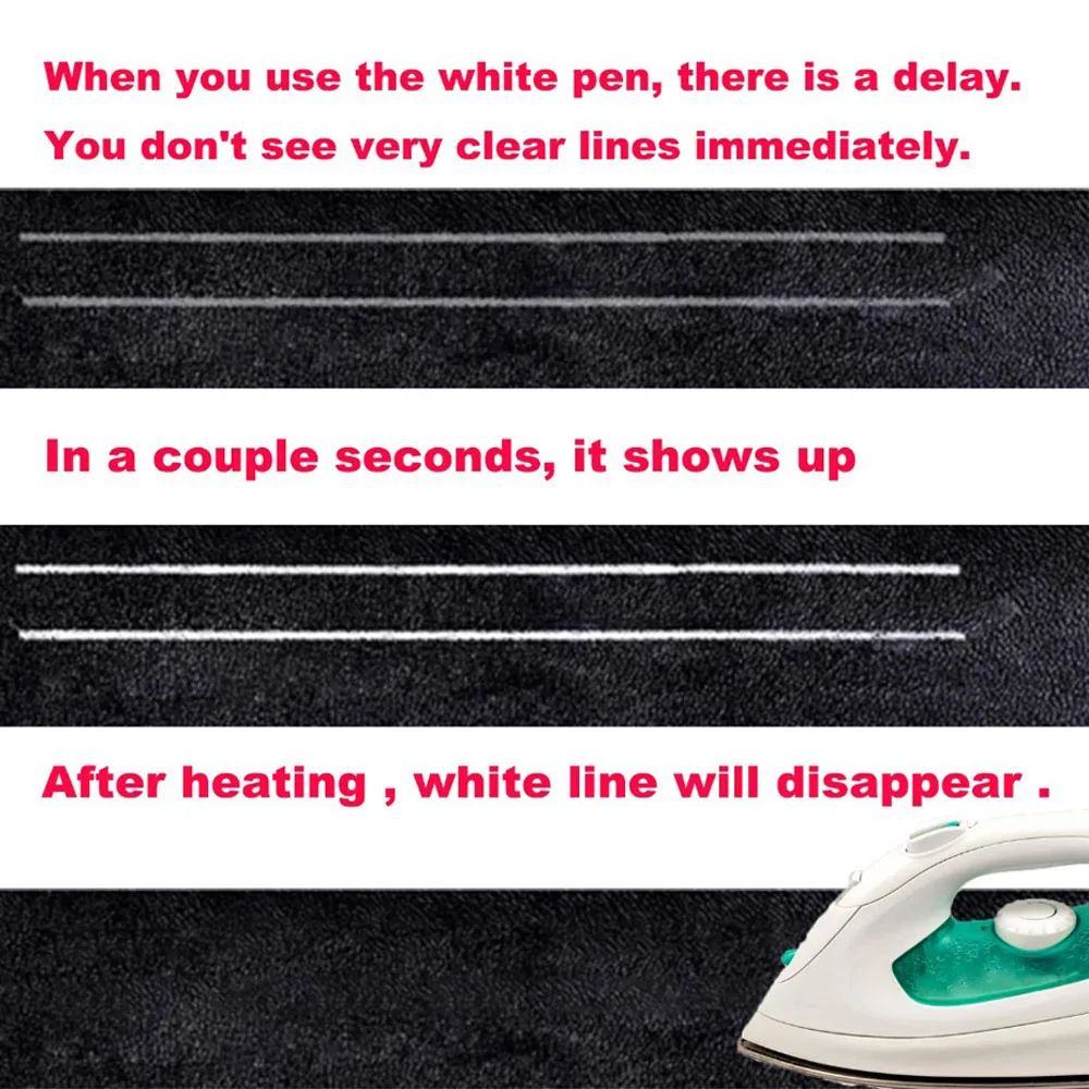 Стираемая при высокой температуре ручка 10 шт.|Швейные инструменты и аксессуары| |