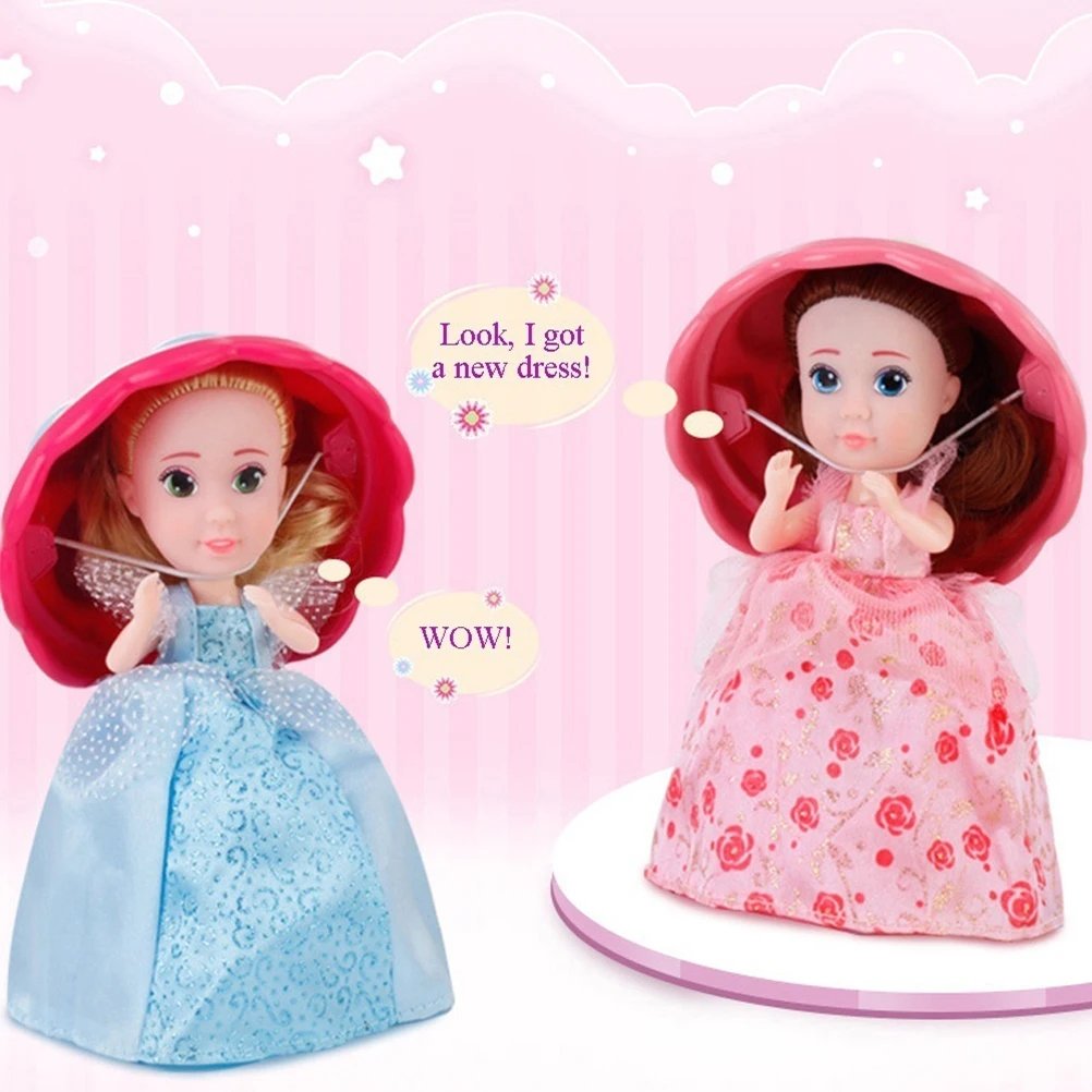 Кубок пирожное кукла игровой домик детская игрушка торт мини-сюрприз