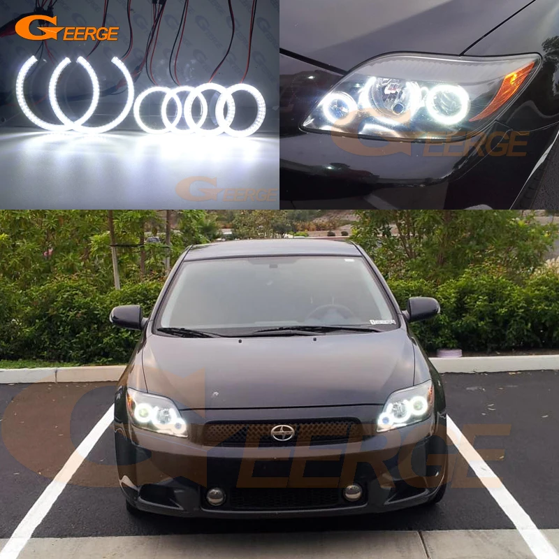 Для Scion tC 2008 2009 2010 отличный 6 шт. ультра яркий SMD светодиодный комплект колец