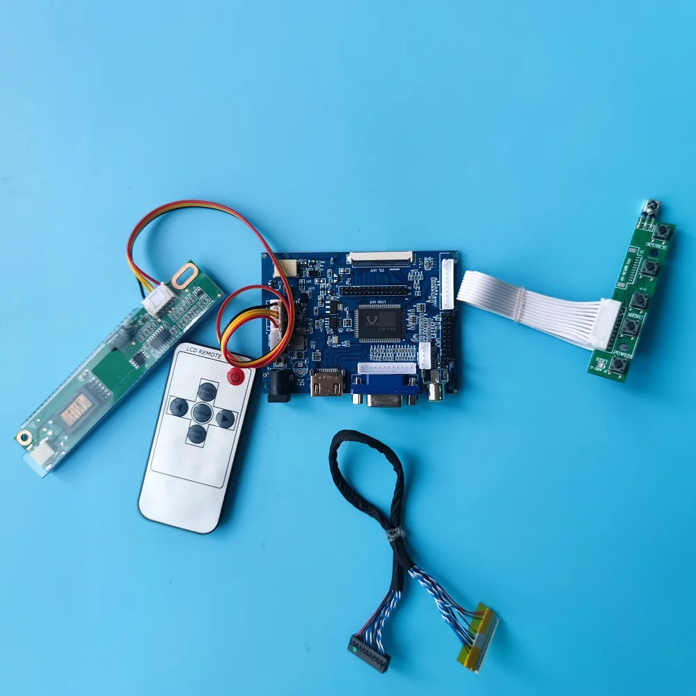 

For G150X1 20pins LED HDMI-compatible panel kit 15" LCD 2AV 1024×768 display Controller Board LCD VGA Work 2 pcs CCFL