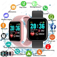 2021 smart watches women mens wrist watch blood pressure monitor sports fitness bracelet smartwatch for apple xiaomi android