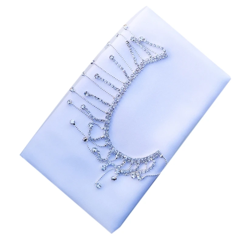 

Women Muslim Chiffon Head Scarf Shawl Wrap Rhinestone Fringe Tassels Long Hijab