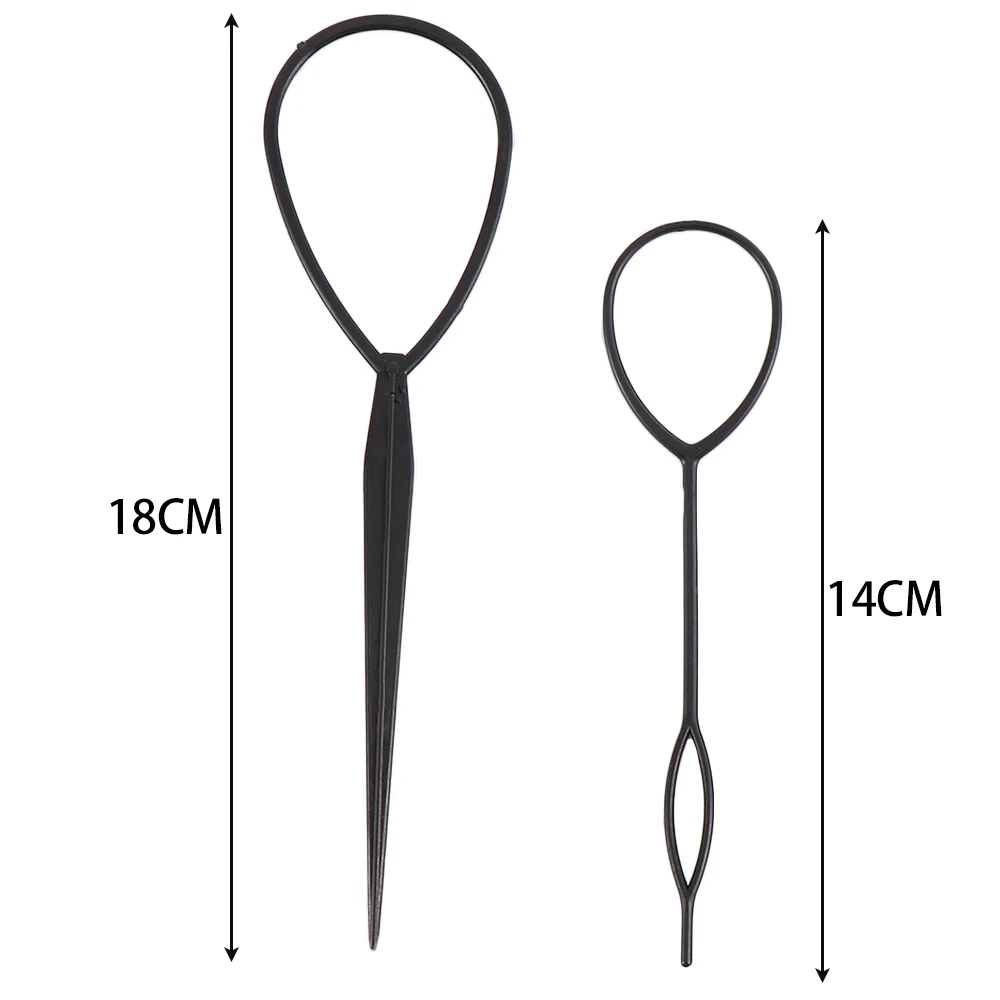 2 шт. пластиковые зажимы для волос конский хвост|Заколки плетения кос| |