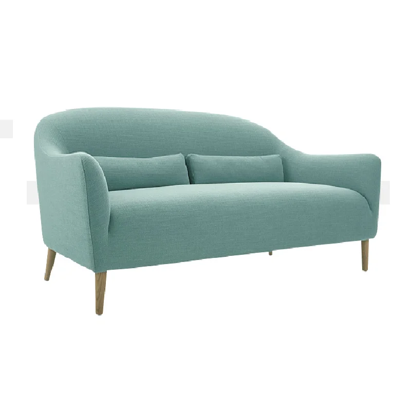

Karoisnordic Style Small Apartment Three-person Fabric Sofa Simple Living Room Bedroom Modern Minimalist Furniture
