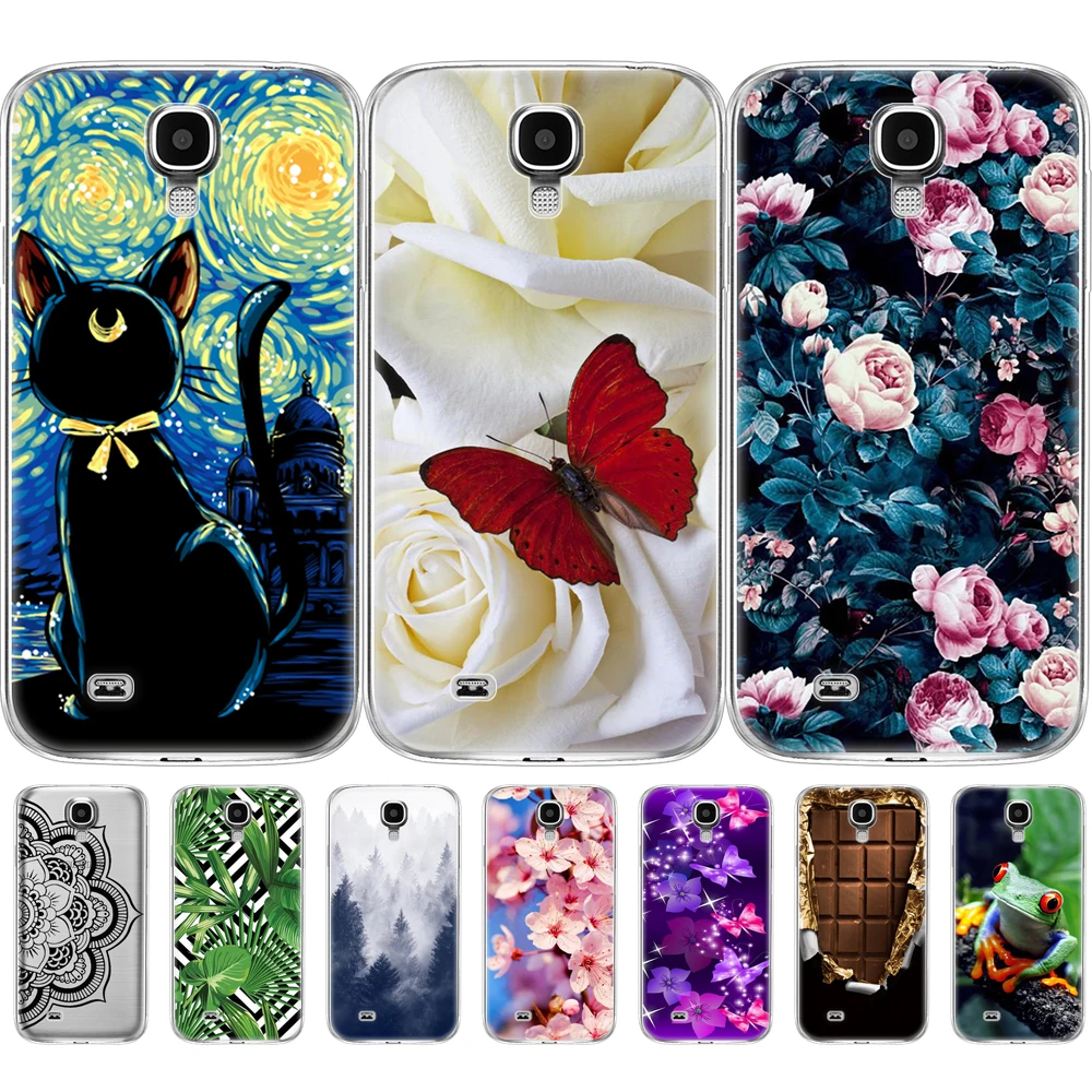 Чехол для Samsung Galaxy S4 i9500 чехол мягкий TPU телефона Funda Hoesje защитный S 4 | Мобильные